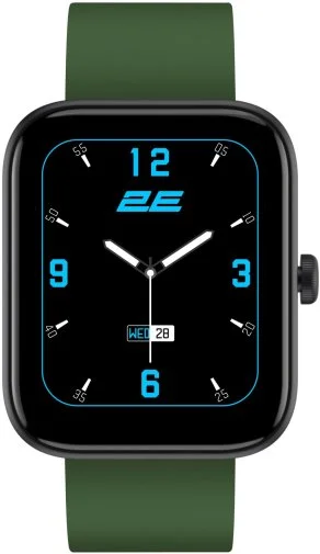 Фото: Смарт годинник 2E Alpha SQ Music Edition 46mm Black/Green (2E-CWW40BKGN) № 7 | KTC