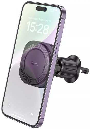 Кріплення для мобільного телефону Hoco H28 Magnetic Air Vent Car Mount Holder Black (H28 Black)