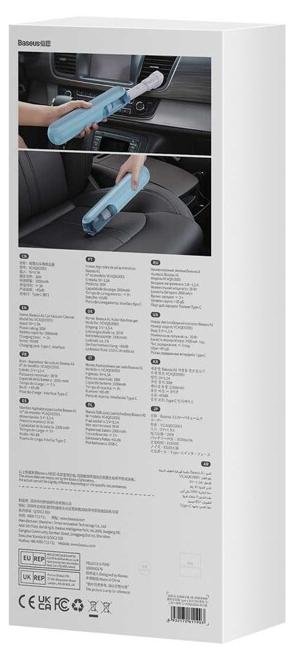 Автомобільний пилосос Baseus A1 Car Blue (VCAQ010003)