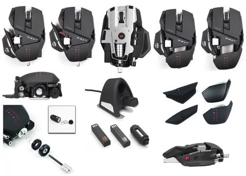 Фото: Мишка Madcatz R.A.T.9  чорна № 9 | KTC