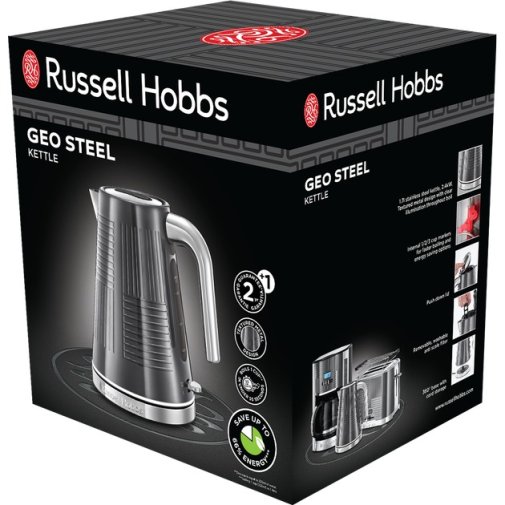 Електрочайник Russell Hobbs Geo Steel (25240-70)