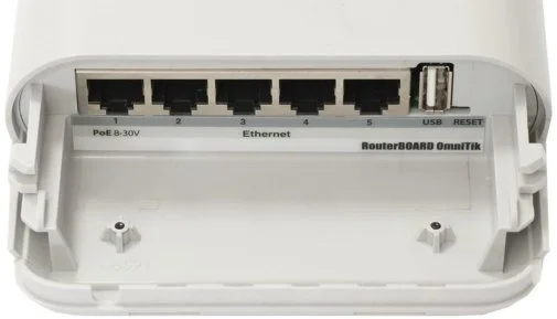 Фото: Точка доступy Wi-Fi MikroTik OmniTIK 5 (RBOMNITIKU-5HND) № 5 | KTC