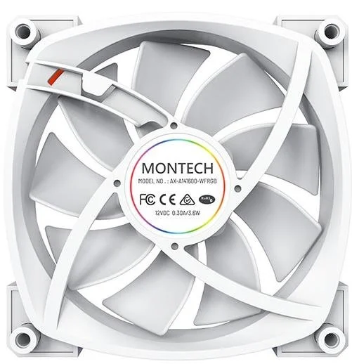 Фото: Кулер Montech AX140 PWM White (AX140 PWM WHITE) № 9 | KTC