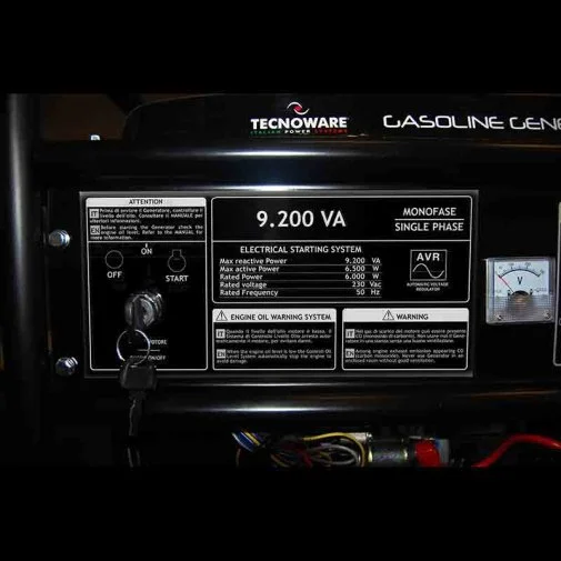 Фото: Генератор Tecnoware FGE9200EA 9200VA № 6 | KTC