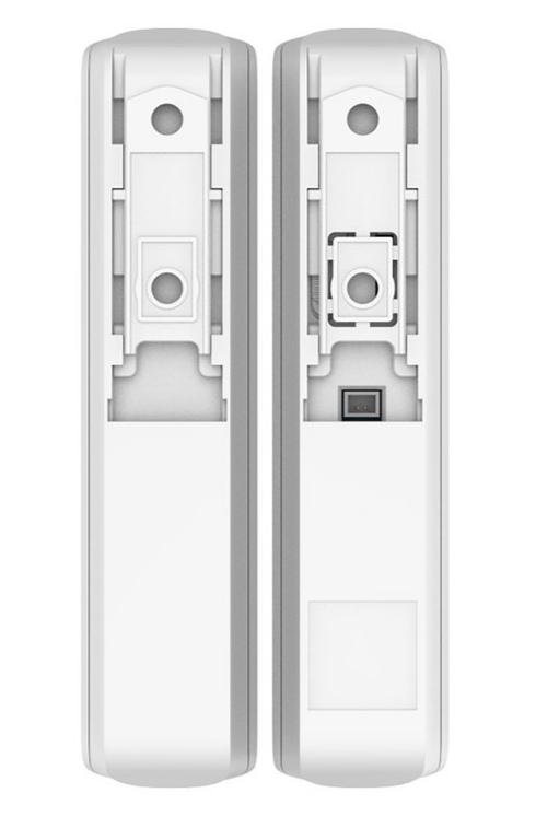 Бездротовий комбінований датчик відчинення, удару та нахилу з герконом й акселерометром Ajax DoorProtect Plus White