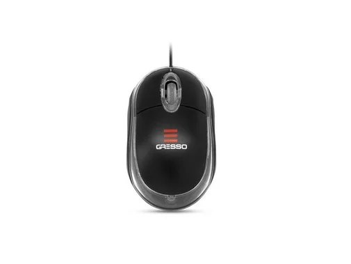 Фото: Мишка GRESSO GM-665-U чорна № 5 | KTC