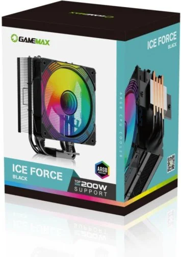 Фото: Кулер для процесора Gamemax Ice Force BK № 12 | KTC