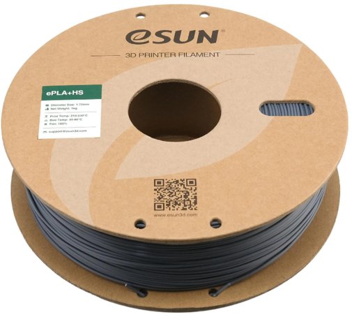 Філамент eSUN 3D ePLA-HS 1.75mm/1kg Filament Grey (EPLA-HS-P175H1)