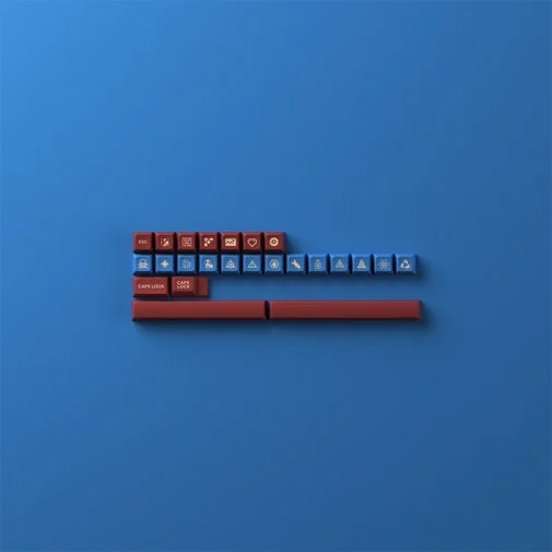 Фото: Набір кейкапів Akko Palace OSA PBT Keycap Set (6925758620451) № 12 | KTC