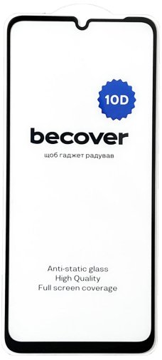 Захисне скло BeCover 10D for Poco X6 Pro - Black (711342)