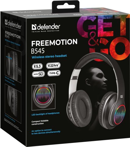 Гарнітура Defender FreeMotion B545 Black (63545)