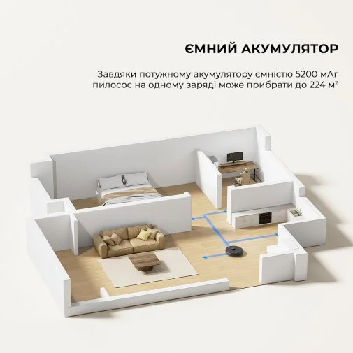 Фото: Робот-пилосос Dreame D9 Max Gen 2 Black (RLD34GA-Bl) № 32 | KTC