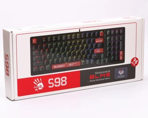 Фото: Клавіатура Bloody S98 BLMS Red Plus Switch Bloody Red (S98 Bloody Red) № 18 | KTC