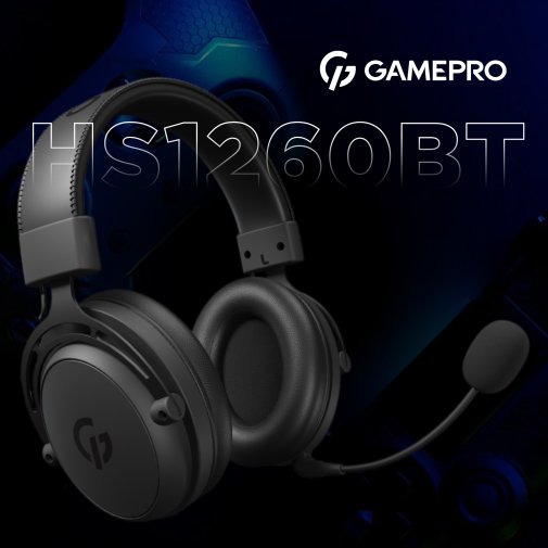 Гарнітура GamePro HS1260BT Black