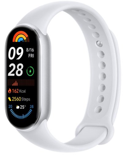  Фітнес-браслет Xiaomi Smart Band 9 Glacier Silver (BHR8340GL)