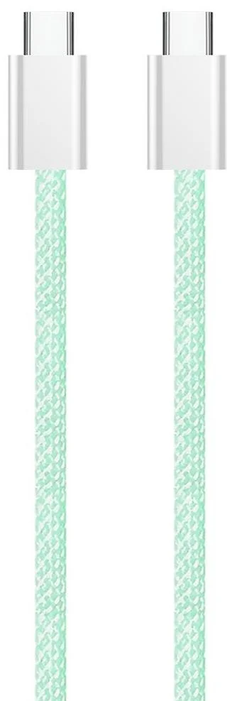 Фото: Кабель ColorWay 3A 60W Type-C / Type-C 1m Green (CW-CBPDCC061-G) № 10 | KTC