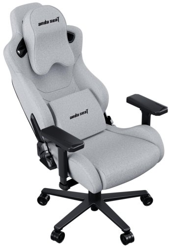Крісло Anda Seat Kaiser 2 Pro Size XL Grey Linen Fabric (AD12YXL-17-G-F-G01)