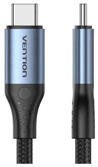 Фото: Кабель Vention Thunderbolt 4 240W 5A Type-C / Type-C 1m Black (TAVHF) № 10 | KTC