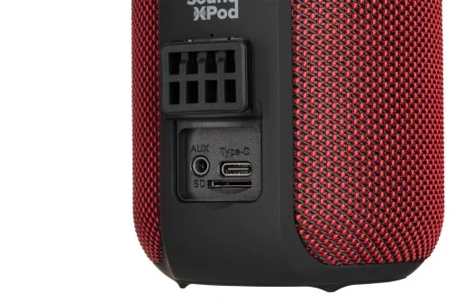 Фото: Портативна колонка 2E SoundXPod Red (2E-BSSXPWRD) № 17 | KTC