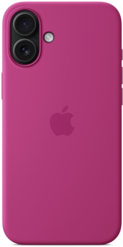 Чохол Apple for iPhone 16 Plus - Silicone Case with MagSafe Fuchsia (MYYE3)