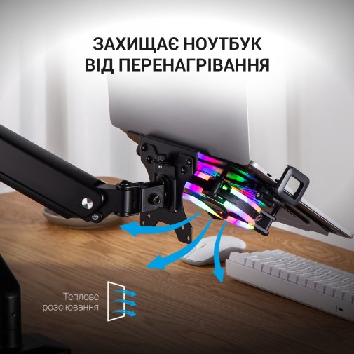 Підставка для ноутбука OfficePro LH474B Black