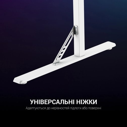 Стіл для геймерів GamePro GDC216W White