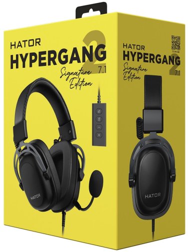 Гарнітура Hator Hypergang 2 USB 7.1 Titanium Edition (HTA-945)