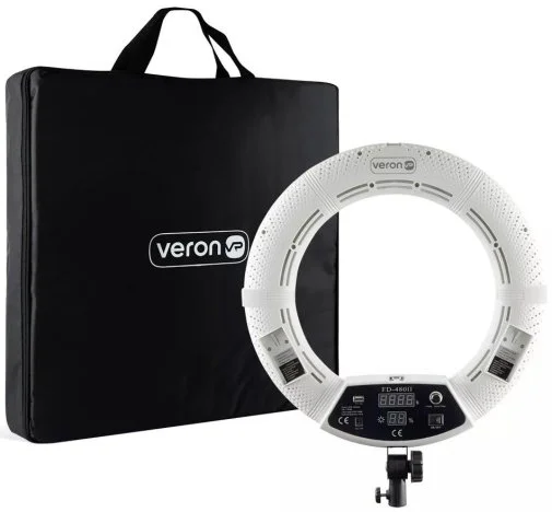 Фото: Світлодіодне селфі-кільце Veron FD-480 II LSD 96W White № 11 | KTC