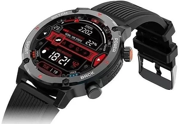 Фото: Смарт годинник iMiki D2 Black Silicone Strap № 11 | KTC