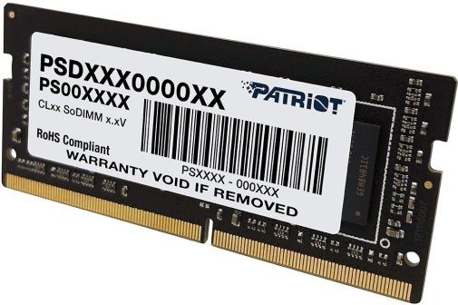 Оперативна пам’ять Patriot DDR4 1x8GB (PSD48G26662S)