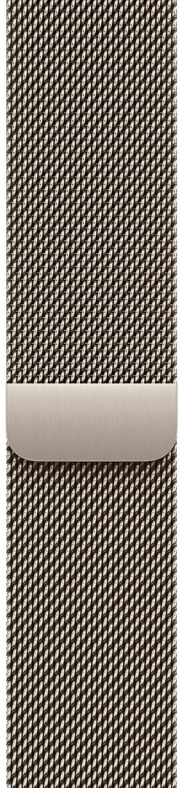 Ремінець Apple for Apple Watch 46mm - Milanese Loop Natural - S/M (MC7J4)