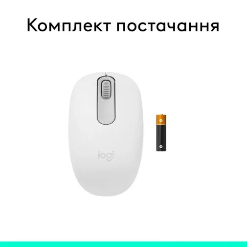 Фото: Миша Logitech M196 Wireless Off White (910-007460) № 26 | KTC