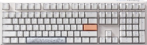 Клавіатура Ducky One 3 Cherry MX Red RGB ENG/UKR White (DKON2108ST-RUAPXPWWWSC1)