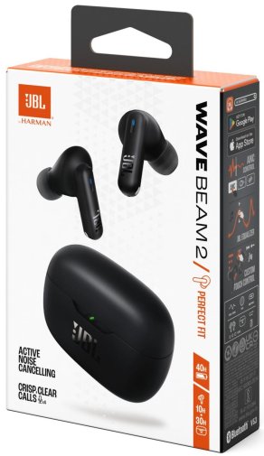 Навушники JBL Wave Beam 2 Black (JBLWBEAM2BLK)