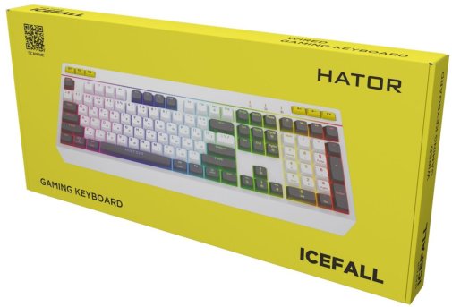 Клавіатура Hator Icefall White (HTK405UA)