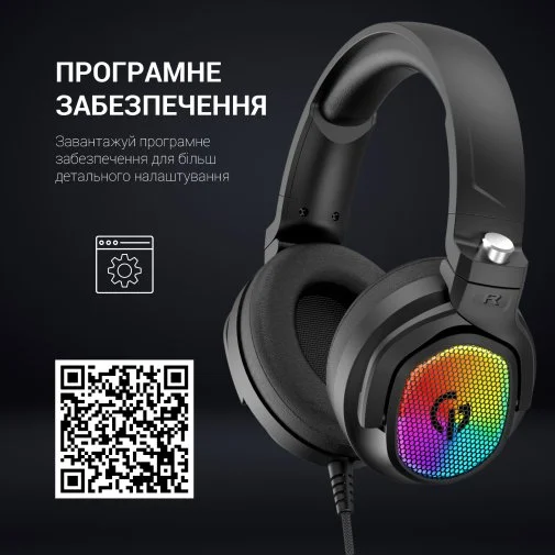 Фото: Гарнітура GamePro HS1300 7.1 RGB Black № 35 | KTC