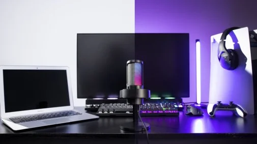 Фото: Мікрофон Fifine A8 RGB Black № 39 | KTC