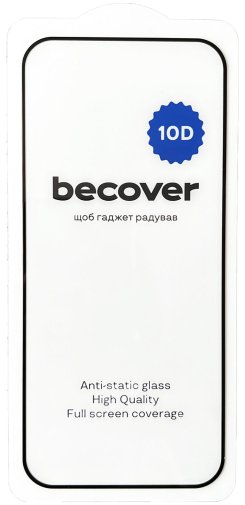 Захисне скло BeCover 10D для Google Pixel 9 - Black