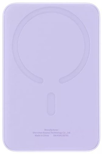 Magnetic Mini Air Wireless Fast Charge 10000mAh 20W Purple