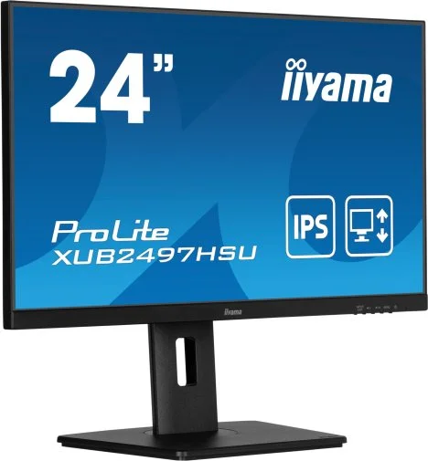 Фото: Монітор iiyama ProLite XUB2497HSU-B2 Black - 23.8" IPS / 1920×1080 / 100 Гц / Pivot / HAS № 15 | KTC