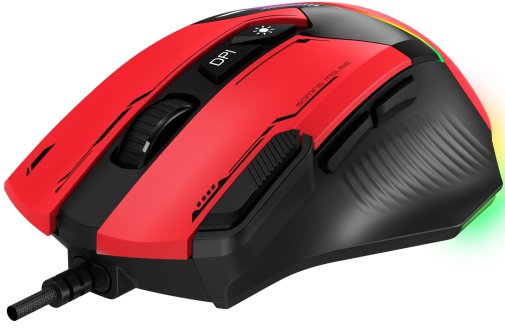 Миша GamePro GM300R Red/Black