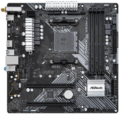 Материнська плата AsRock B450M/AC R2.0