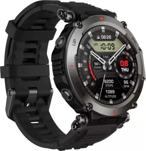 Фото: Смарт годинник Amazfit T-Rex Ultra Sahara W2142EU1N Black № 10 | KTC