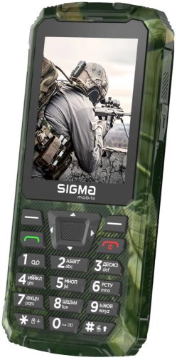 Мобільний телефон SIGMA X-treme PR68 Khaki