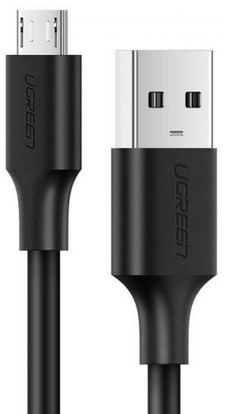 Кабель UGREEN US289 Cable Nickel Plating 2.4A AM / MicroUSB 3m Black (US289/60827)