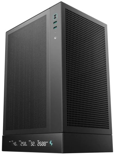 Фото: Корпус Deepcool CH170 Digital Black with mesh side panel (R-CH170-BKNPI0D-G-1) № 15 | KTC