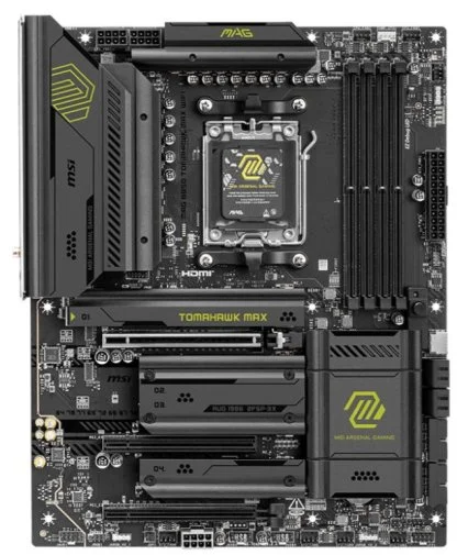 Фото: Материнська плата MSI MAG B850 TOMAHAWK MAX WIFI № 7 | KTC