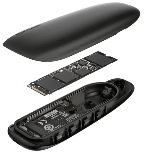 Фото: Кишеня зовнішня ASUS Cobble SSD Enclosure Black (90DD02R0-M09000) № 12 | KTC