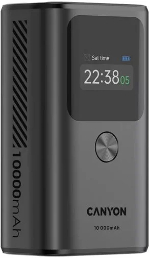 Фото: Батарея універсальна Canyon OnPower 130 10000mAh 30W Grey (CNS-CPB130DG) № 14 | KTC