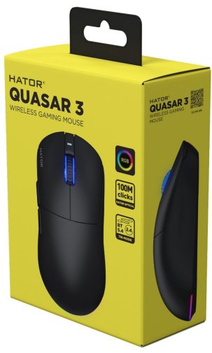 Миша Hator Quasar 3 Wireless Black (HTM730)